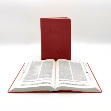 Nagyméretű, varrott, Bordó Károli Biblia 2.0
