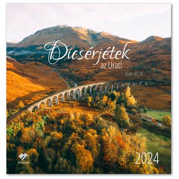 Falinaptár - 2024 (GN) nagy - Dicsérjétek az Urat!