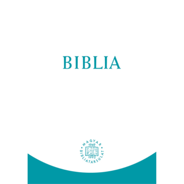 Biblia (RÚF 2014), középméret, kartonált, fehér-türkiz