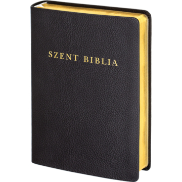 Károli Biblia (1908, 2021), nagy méret, bőrkötés, arany élmetszés