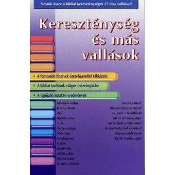 Kereszténység és más vallások - leporelló