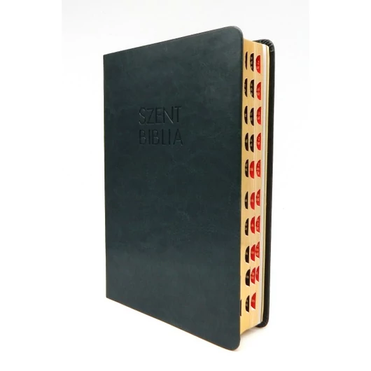 Közepes Biblia - Olajzöld - Regiszterrel