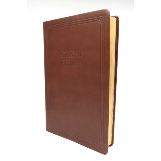 Nagy Biblia Exclusive - Barna bőr (bivaly bőr + díszdoboz)