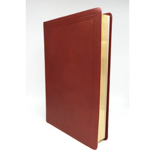 Nagy Biblia Exclusive - Bordó bőr (bivaly bőr + díszdoboz)