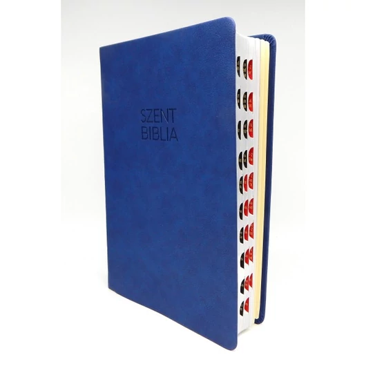 Nagy Biblia - Sötétkék - Regiszterrel