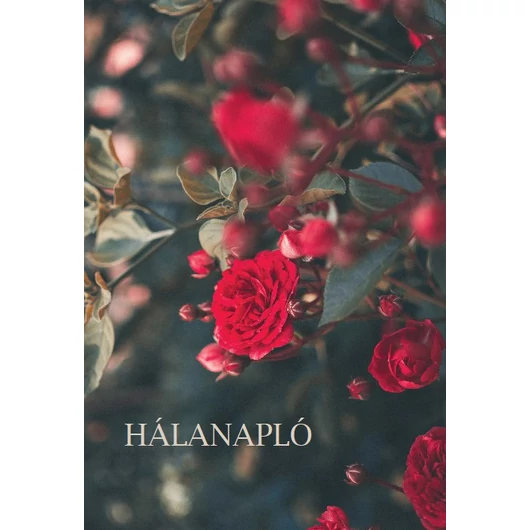 Hálanapló (piros rózsa) 